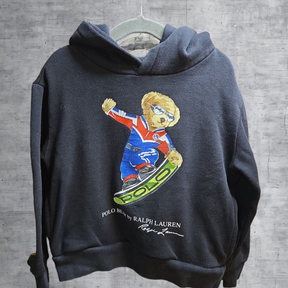 Ralph Lauren polo bear hoodie size 5